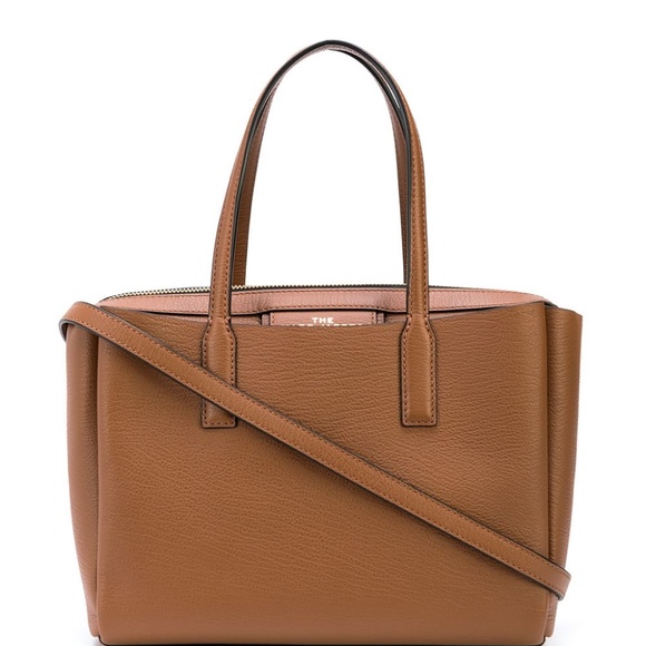 Brand-new with tag Authentic Marc Jacobs Brown Leather Handbag Bag - Picture 1 of 7